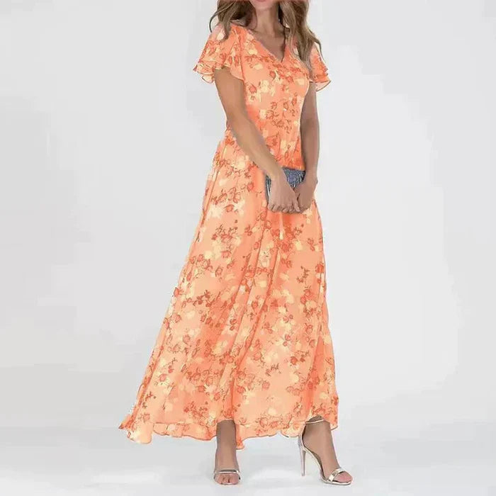 Robe d'Été Femme Floral Victoria - Tissu de Haute Qualité-2